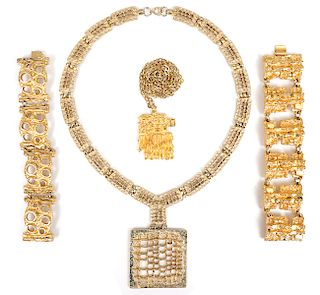 Gold Plated Robert Larin Bracelets & Necklaces