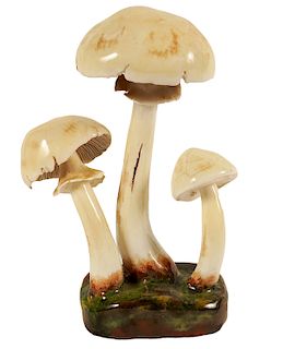 Lorenzen 'Agaricus Silvicola' Mushroom 6" High