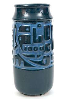 Mid Century Chimo Beauceware Pottery Vase