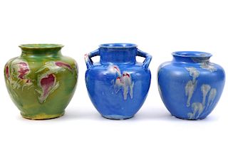 3 Vases by Foley, Saint John New Brunswick