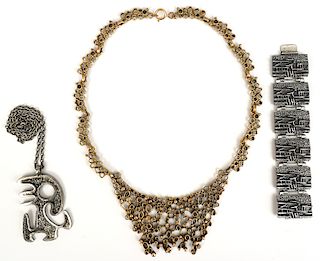 Robin Larin Bracelet, Pendant & Bib Necklace