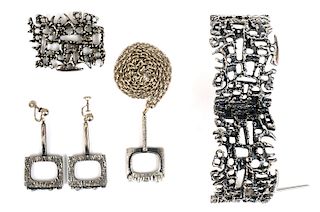 2 Jewelry Sets by Guy Vidal
