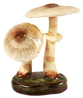 Lorenzen 'Lepiota Gracilenta' Pottery Mushroom