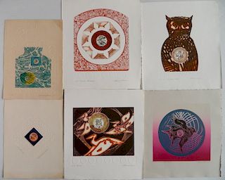 6 Martin Barooshian prints