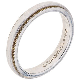 TIFFANY & CO., TIFFANY CLASSIC platinum ring.