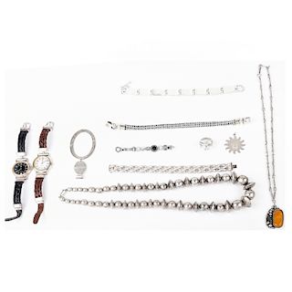 Collection of Vintage Silver Jewelry