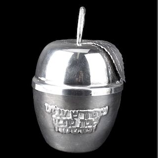 Bier Judaica Silver Apple