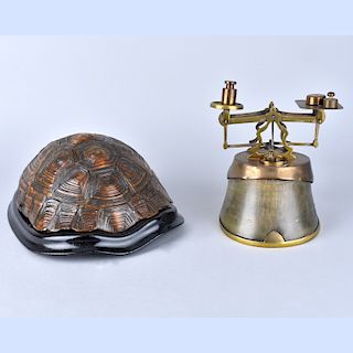 Turtle Shell Box & Hoof Scale