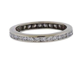 14k Gold Diamond Eternity Wedding Band Ring 