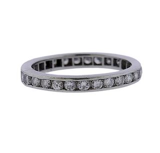 Platinum Diamond Eternity Band Wedding Ring