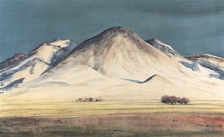 Peter Hurd, La Primera Nevada, 1980.