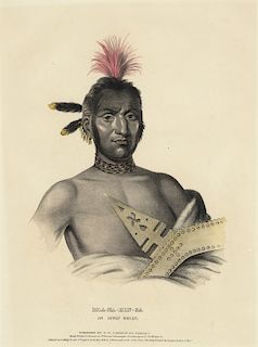 McKinney & Hall, Moa-Na-Hon-Ga (An Ioway Chief)