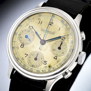 Eberhard Pre-Extra Fort Chronograph in Steel