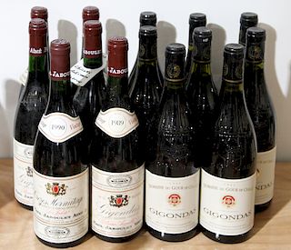 A COLLECTION OF ESTATE WINE 14 BOTTLES