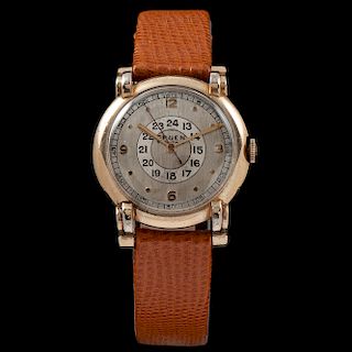 Gruen Veri-Thin Pan American Wrist Watch Ca 1940's