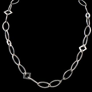 Leo Frank & Sons White Gold Necklace