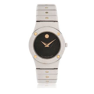 MovadoTwo-Tone Wrist Watch