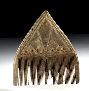 Rare Egyptian Wooden Comb