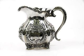 Theodore B. Starr Sterling Silver Pitcher, c. 1902