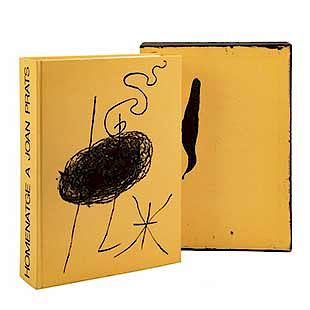 LIBRO DE ARTE MODERNO.Homenatge a Joan Prats. Barcelona: Edicions Polígrafa-Fundación Joan Miró Centre d´Estudies d´Art Contemporani.