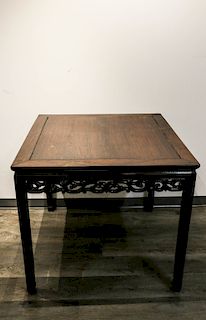 ROSEWOOD SQUARE FORM TABLE