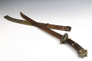 IMPORTANT CHINESE IMPERIAL SWORD, QING DYNASTY