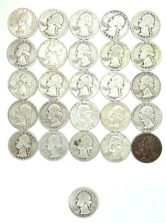 Collection of 26 1900's Quarters