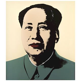 ANDY WARHOL, Mao - Yellow.