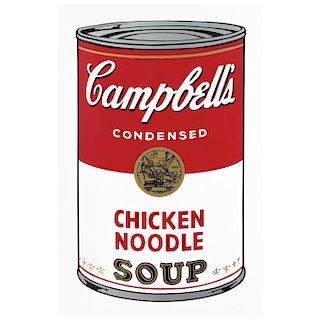 ANDY WARHOL, II.45: Campbell's Chiken Noodle.