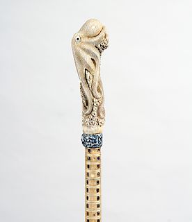 Stag Octopus Cane