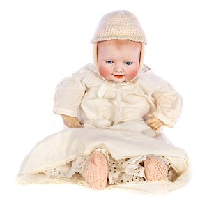 21" Molded Porcelain Doll COM by GEORGENE AVREILL 1005
