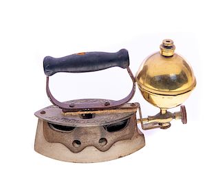 Brass and Nickle Liquid Fuel Iron