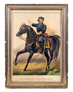 Currier and Ives Ulysses S. Grant Lithograph