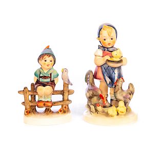2 Hummel Figurines
