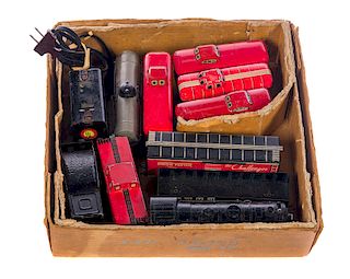 Louis Marx Toy Train Set in Original Box