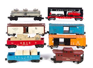 8 Lionel Train Cars in Original Boxes
