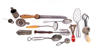 Early Primitive American Cooking Utensils