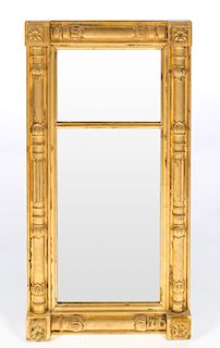 Early 1800s Mirror with Pillars