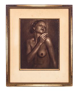 Artist Signed Nude Photograph