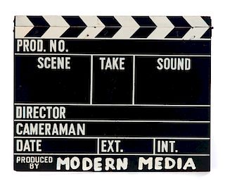 Clapperboard from Modern Media F & B CECO Inc