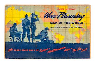 Rand McNally WWII War Planning Map