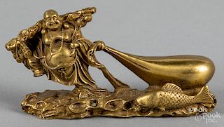 Chinese brass Buddha