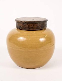 Song Dynasty Style Caramel Glazed Ginger Jar
