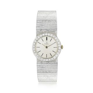 Ebel Ladies Ultra-Thin Watch in 18K White Gold