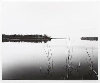 Jerome Hawkins, (American, 20th century), Refuge Lake Reflections, 1992 and Mille Lacs, 1993