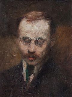 * Gustav F. Goetsch, (American, 1877-1969), Portrait of Man