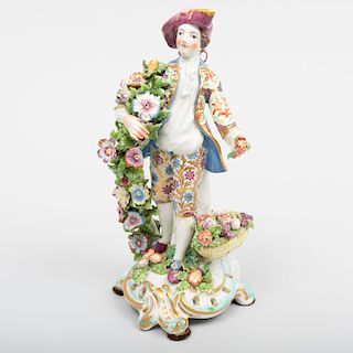 Bow Porcelain Figure Emblematic of Spring