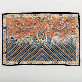 Chinese Silk Embroidered Textile