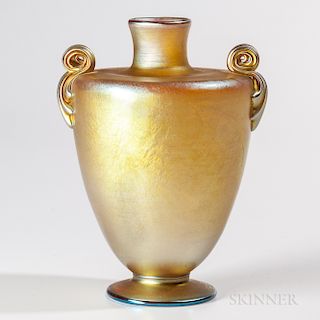Tiffany Favrile Amphora Vase