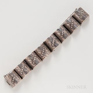 Ana Nunez Brilanti Sterling Silver Bracelet